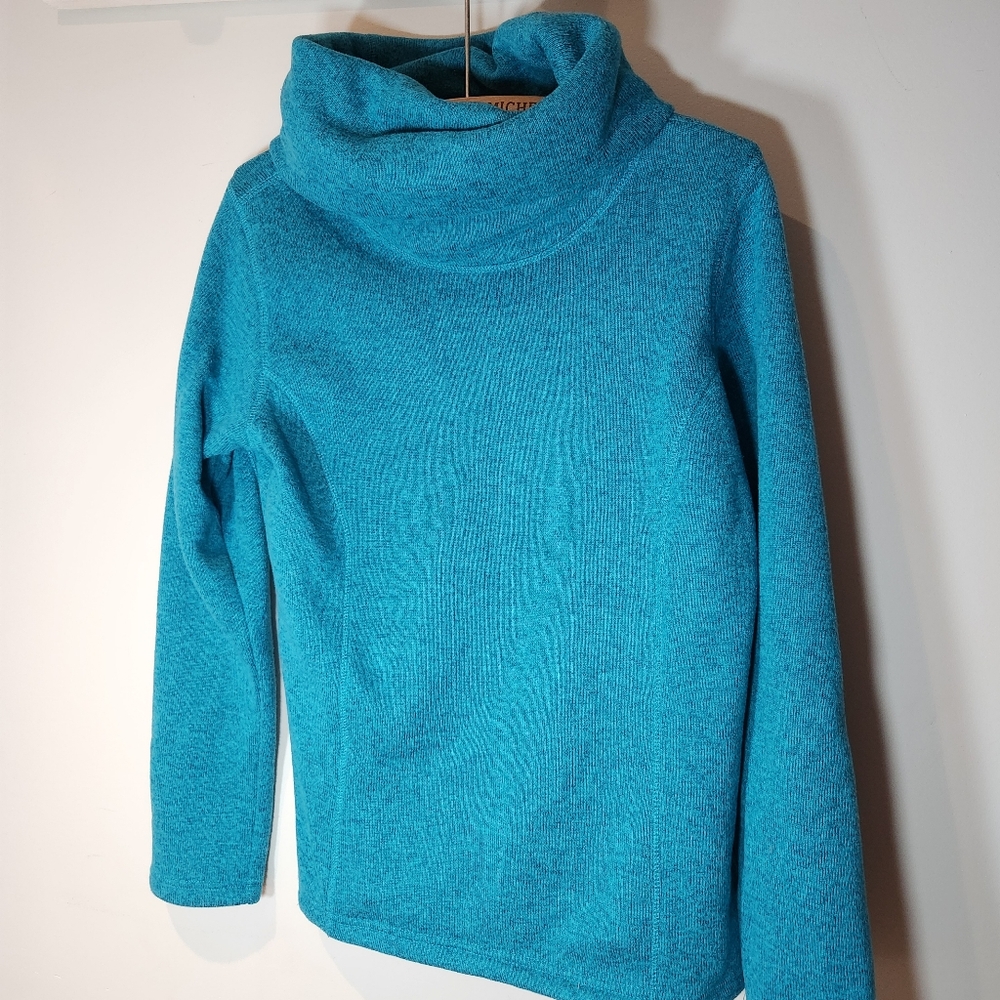 Turquoise medium mountain equipment Blue Sweater very‎ warm - Picture 2 of 10